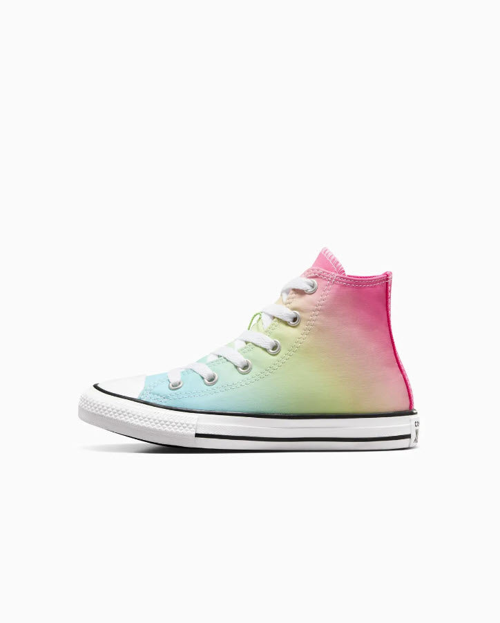 Converse Hi Junior Bright Ombre Triple Cyan A08748C