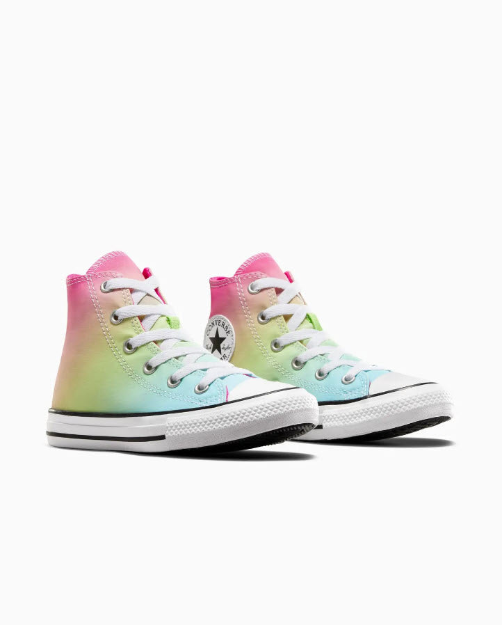 Converse Hi Junior Bright Ombre Triple Cyan A08748C