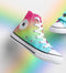 Converse Hi Junior Bright Ombre Triple Cyan A08748C