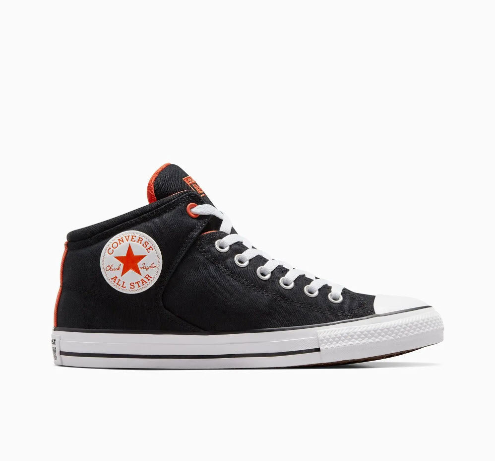 Converse High Street Varsity Mid Black Orange