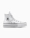 Converse Lift Leather Hi White Platform 561676C