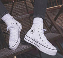 Converse Lift Leather Hi White Platform 561676C