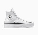 Converse Lift Leather Hi White Platform 561676C