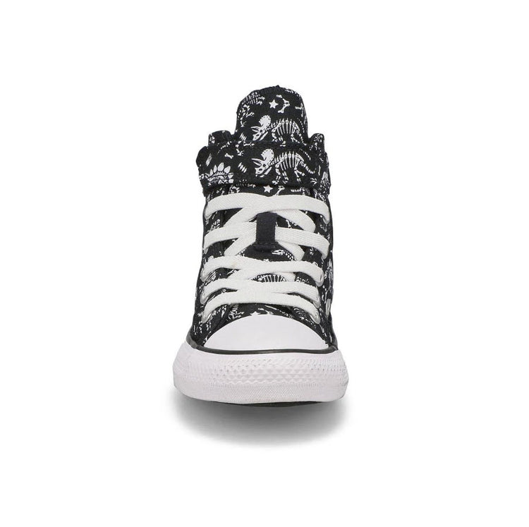 Converse Youth Hi Black White Dinos 1V A06122C