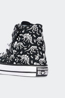 Converse Youth Hi Black White Dinos 1V A06122C