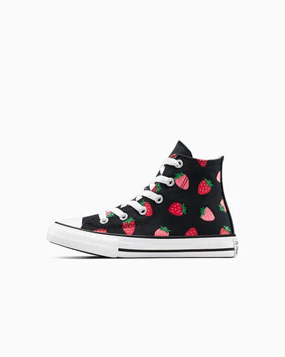 Converse Youth Hi Chuck Taylor All Star Strawberries