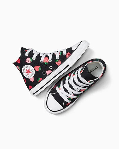 Converse Youth Hi Chuck Taylor All Star Strawberries