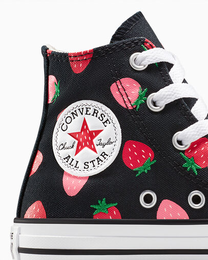 Converse Youth Hi Chuck Taylor All Star Strawberries