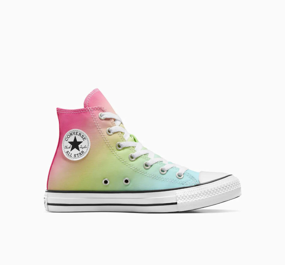 Converse Youth Hi Bright Ombre Triple Cyan