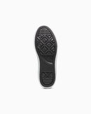 Black sole of a shoe on a white background