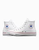 White Converse All Star high-top sneakers on a white background