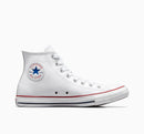 White Converse All Star high-top sneaker on a white background