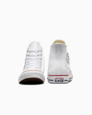 White Converse All Star high-top sneakers on a white background