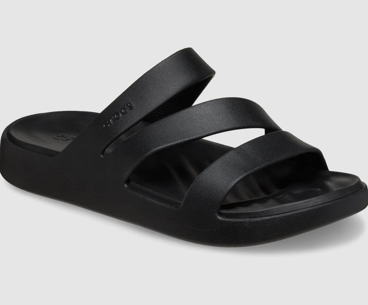 Crocs Getaway Strappy Black Sandal