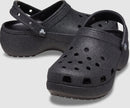 Crocs Classic Platform Glitter Clog Black