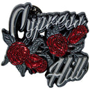 Cypress Hill Roses Logo Pin Badge
