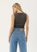 Afends Libra Sheer Drawstring Tank