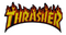 Thrasher Skate Brand Logo Patch