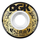 DGK Wheels Calaveras 52MM
