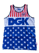 DGK American Flag Multi Coloured Singlet 12320115220