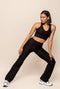 DK Active Flare Pant Black