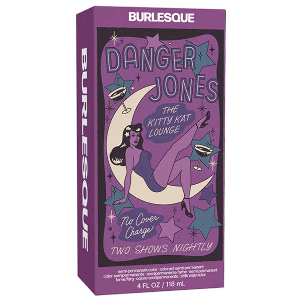 Danger Jones Semi-Permanent Color - Burlesque Mauve 118ml
