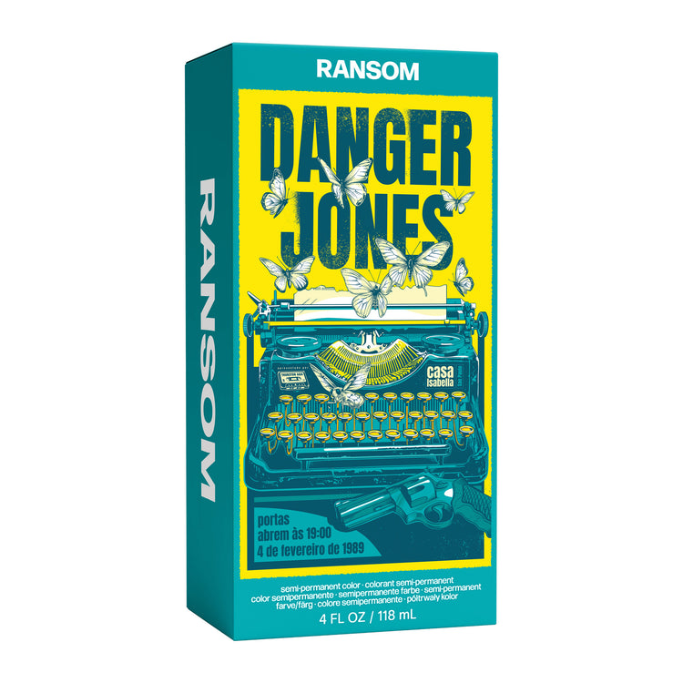 Danger Jones Semi-Permanent Color - Ransom Light Teal 118ml
