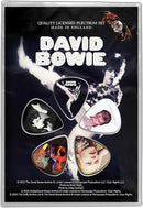 David Bowie Guitar Picks Plectrums set of 5