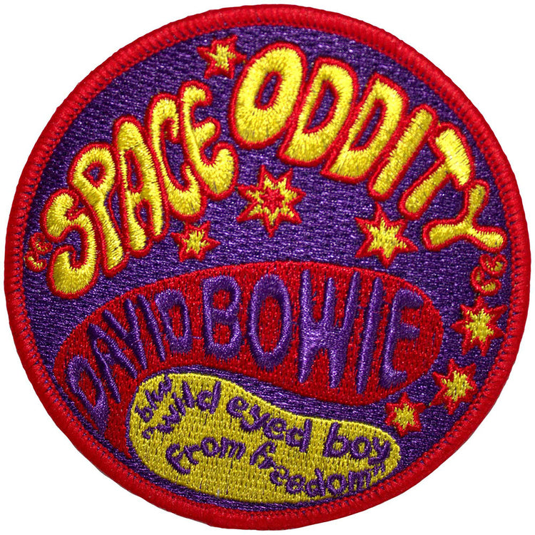 David Bowie Space Oddity Woven Patch