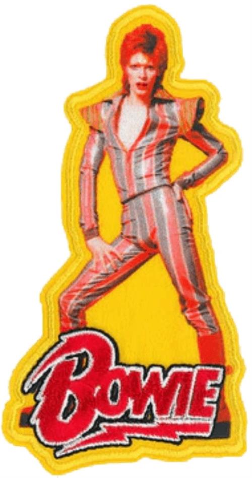 David Bowie Pose Embroidered Sew On Patch