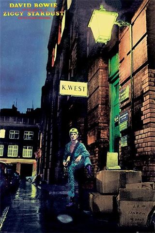 David Bowie Ziggy Stardust Poster