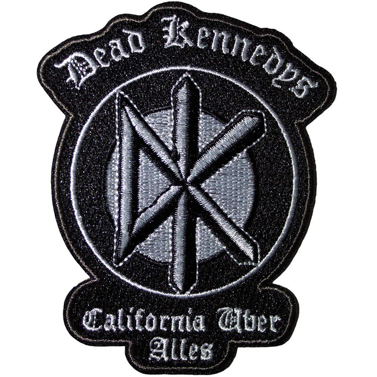 Dead Kennedys California Uber Alles B&W Woven Patch