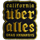 Dead Kennedys California Uber Alles Yellow Woven Patch