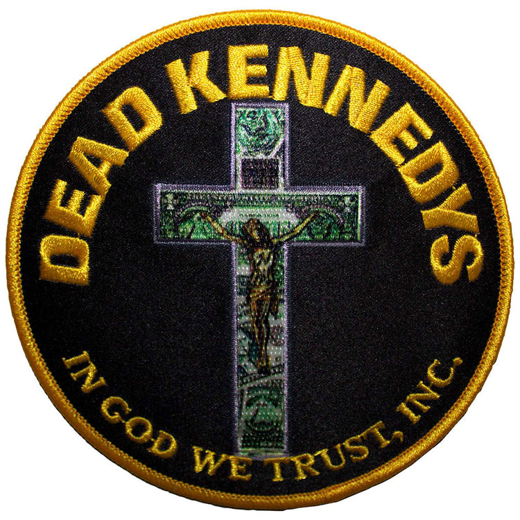 Dead Kennedys In God We Trust Inc Woven Patch