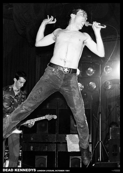 Dead Kennedys Jello Biafra London 1981