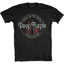Deep Purple Smoke Circle Unisex T-Shirt