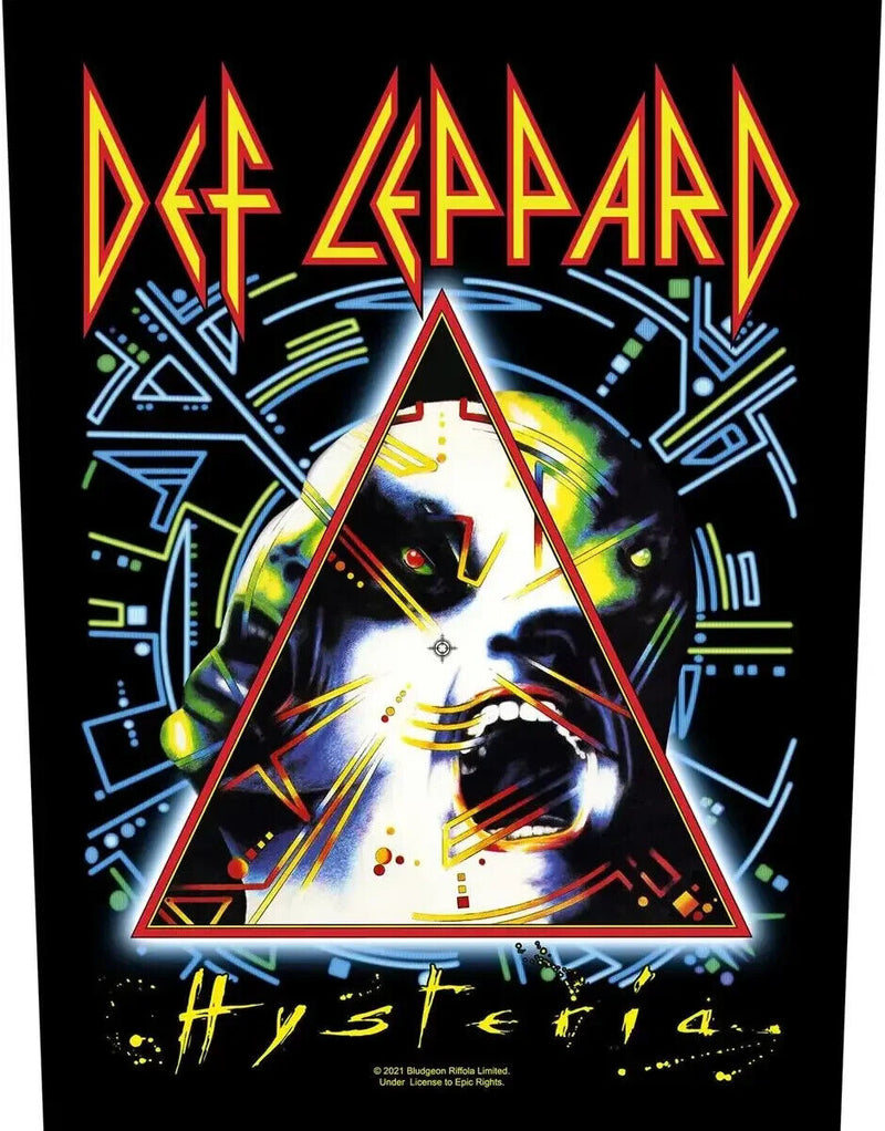 Def Leppard Hysteria Backpatch