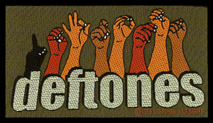 Deftones Woven Patch