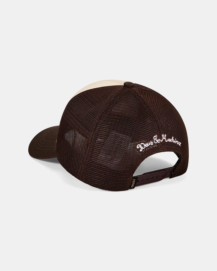 Deus Cap Trucker Brown