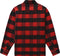 Dickies Sacramento Regular Fit Button Down LS Shirt Red Black