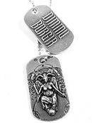 Dimmu Borgir Alchemy Poker Dog Tag