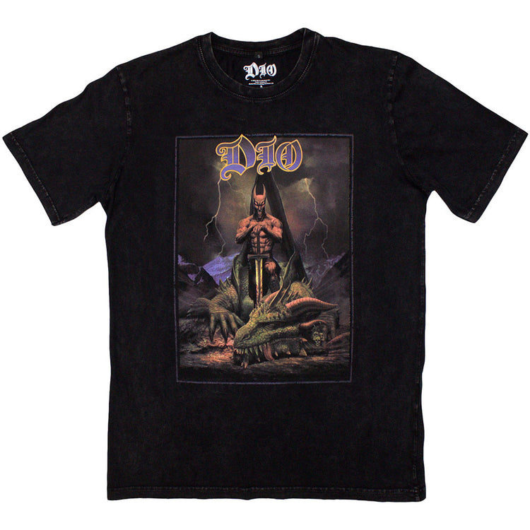 Dio Killing The Dragon Unisex T-Shirt Stone Wash