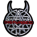 Disturbed Logo Woven Patch