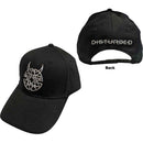 Disturbed Unisex Baseball Cap Sonic Silver Icon & Logo