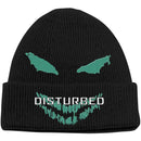 Disturbed Unisex Beanie Hat Green Face