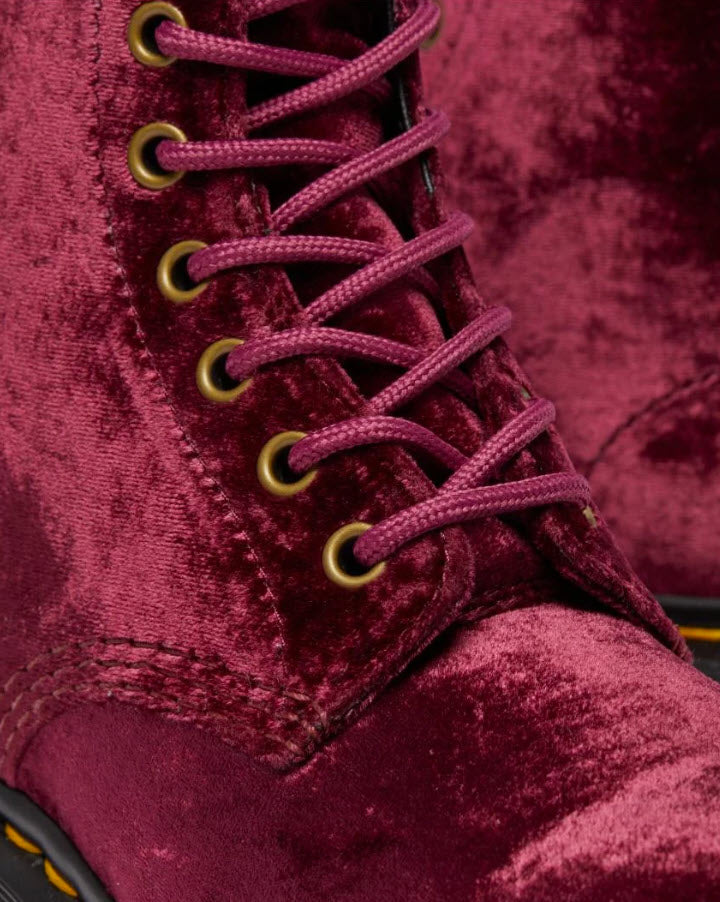 Dr Martens - Dr Martens Vegan 1460 Pascal Boots Cherry Red Velvet 