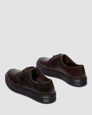 Dr Martens Brookline Lo Crazy Horse Dark Brown back view