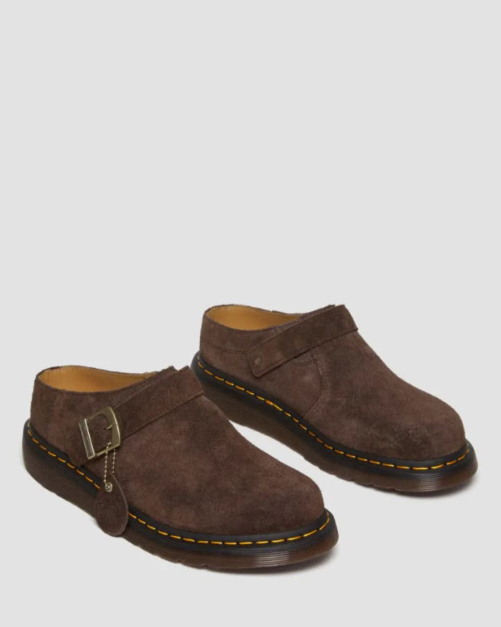 Dr Martens - Isham Oasis Suede Dark Brown Desert