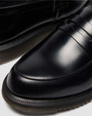 Dr Martens Temara Loafer Black Polished Smooth Close Up