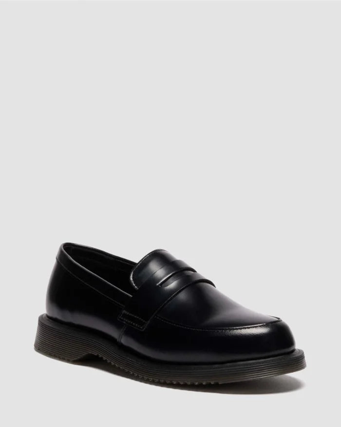 Dr Martens Temara Loafer Black Polished Smooth